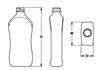 PINCH WAIST OBLONG from Plastic Bottle Corporation